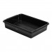 Beauty Bed 557G with trays, black